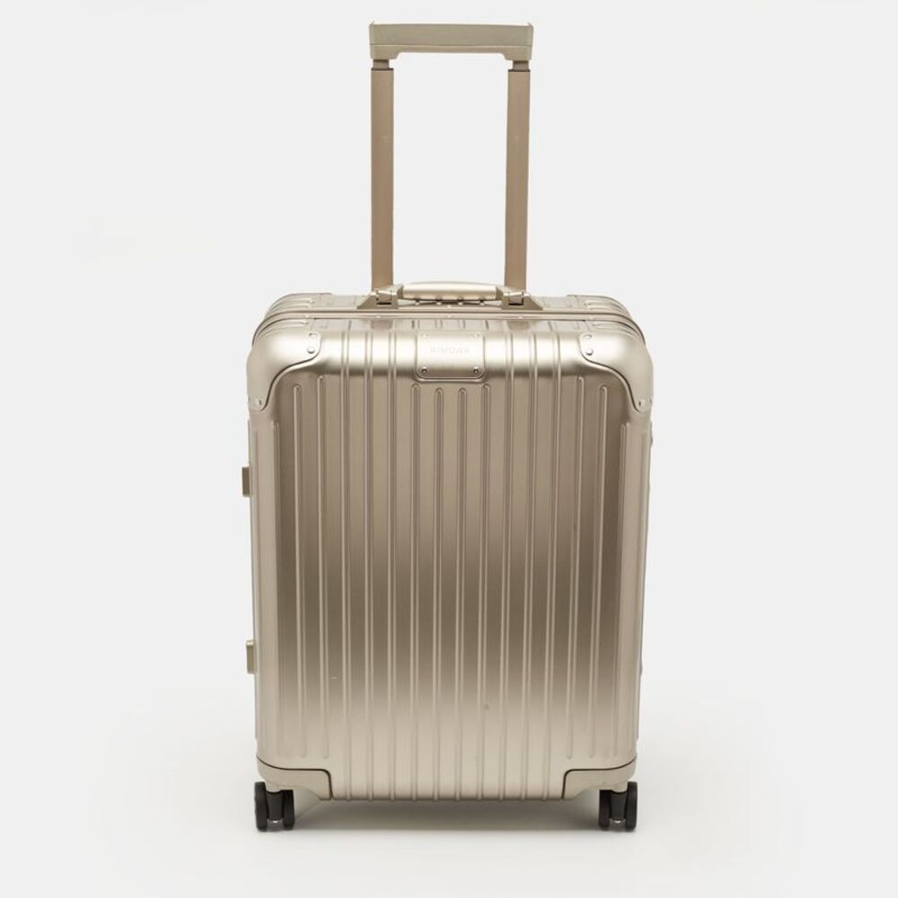 Rimowa Original Cabin Plus Titanium Aluminium Suitcase